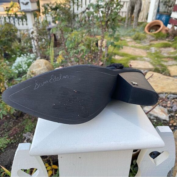 Sam Edelman Ilsa Faux Fur Trim Block Heel Boot Sz 9.5 NWOT - Picture 13 of 14